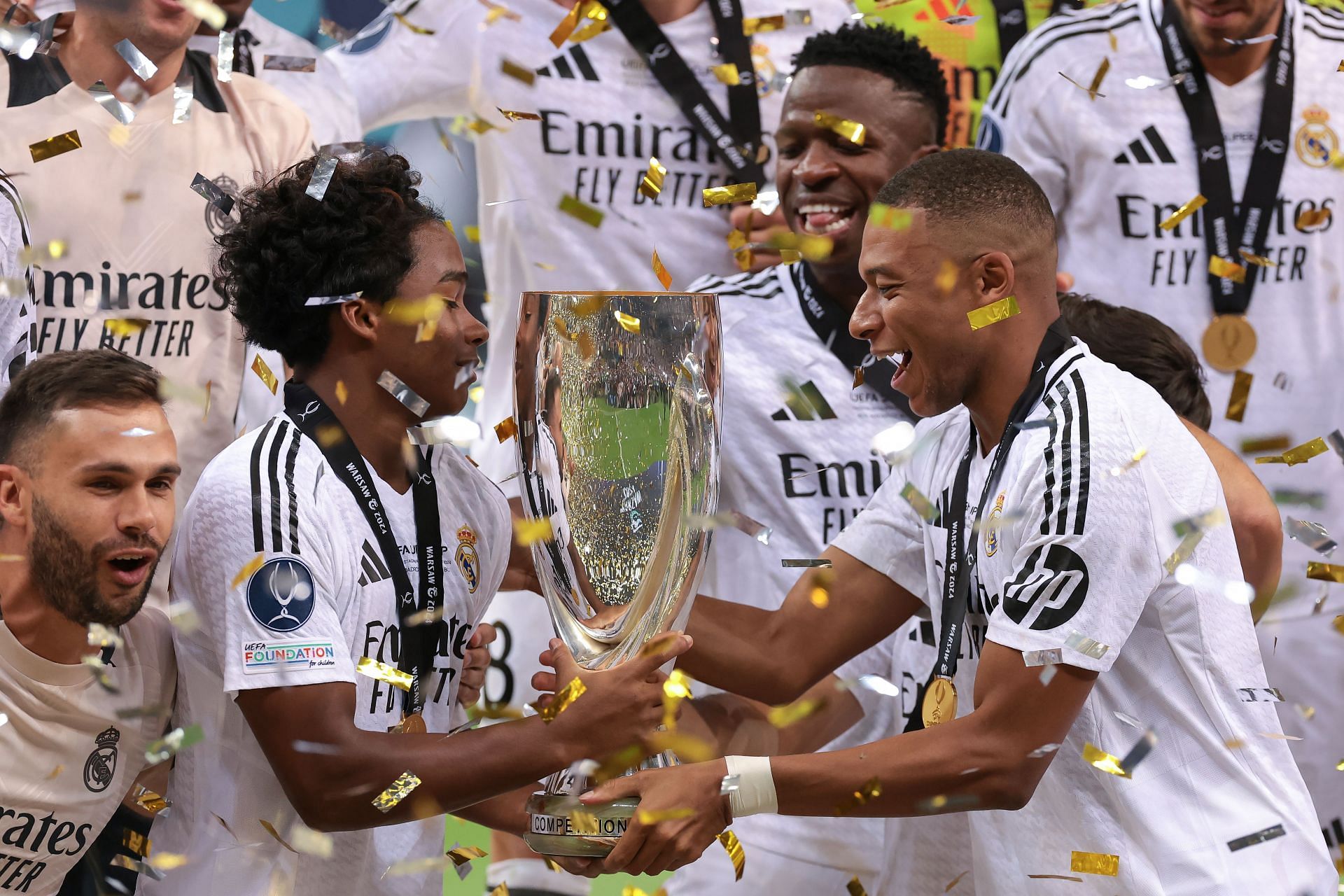 Real Madrid striker Kylian Mbappe
